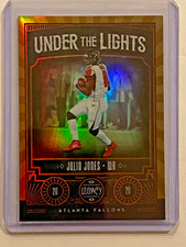 Julio Jones 2020 Panini Legacy Under the Lights Bronze /100 #UL-JO