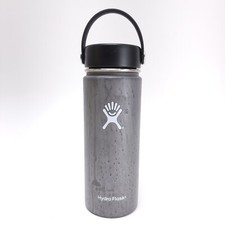 HYDRO FLASK Wide Mouth  Graphite 18oz Insulated Water Bottle 2015