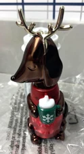 Bath Body Works Hot Cocoa Dog Wallflower Fragrance Diffuser Plug w/Scent Control