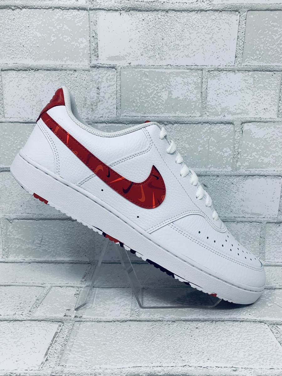 Size 11 - Nike Court Vision Low Swoosh Print for sale online  display picture 1