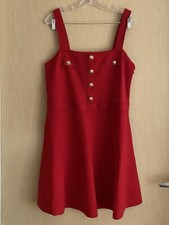 MICHAEL KORS Crimson Red Sexy Dress Size XL $275.00