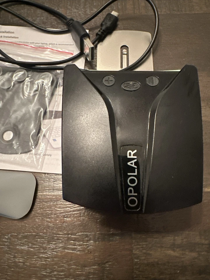 Opolar Laptop Fan Cooler LC06 W/3 Shroud, metal junction plate & user guide only - Image 2 of 4