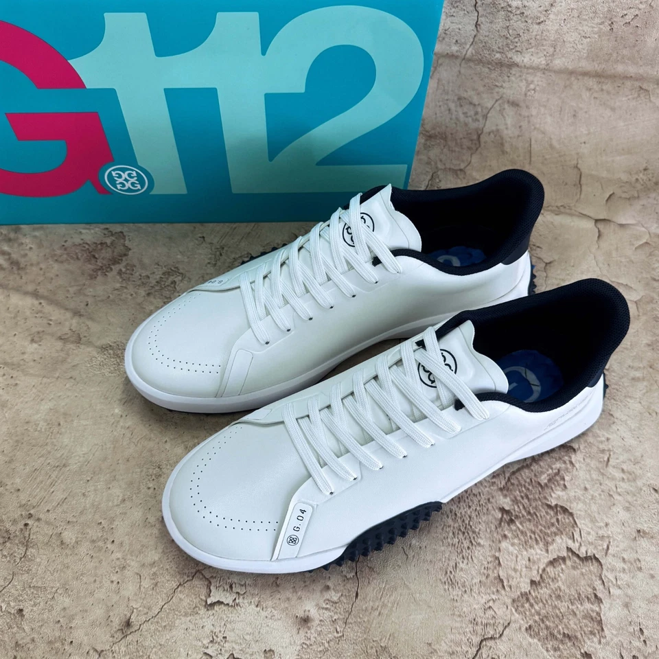 G/Fore Fore G4 G.112 Mens Golf Shoe Sneaker US 10 11 12 SNOW/TWILIGHT