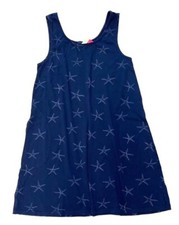 FRESH PRODUCE XS Moonlight BLUE DRAPE STARFISH Jersey Tank SUN Dress 76 NWT XS