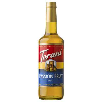 Torani Passion Fruit Syrup 12.7 oz - Flavor for Cocktails, Desserts & Drinks