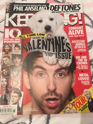 KERRANG! #1606 FEB 2016: ALL TIME LOW Tonight Alive SUM 41 Missing Some Posters
