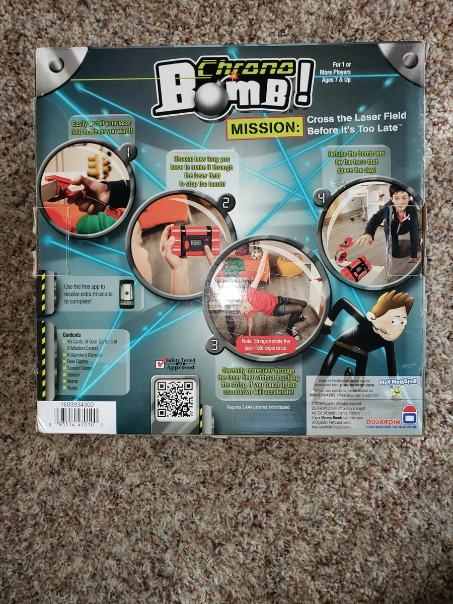 Chrono bomb 2024 laser game