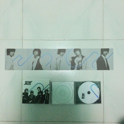 SS501 Vol. 1 CD+DVD Kim Hyun Joong Young Saeng Kyu Jong Hyung Jun