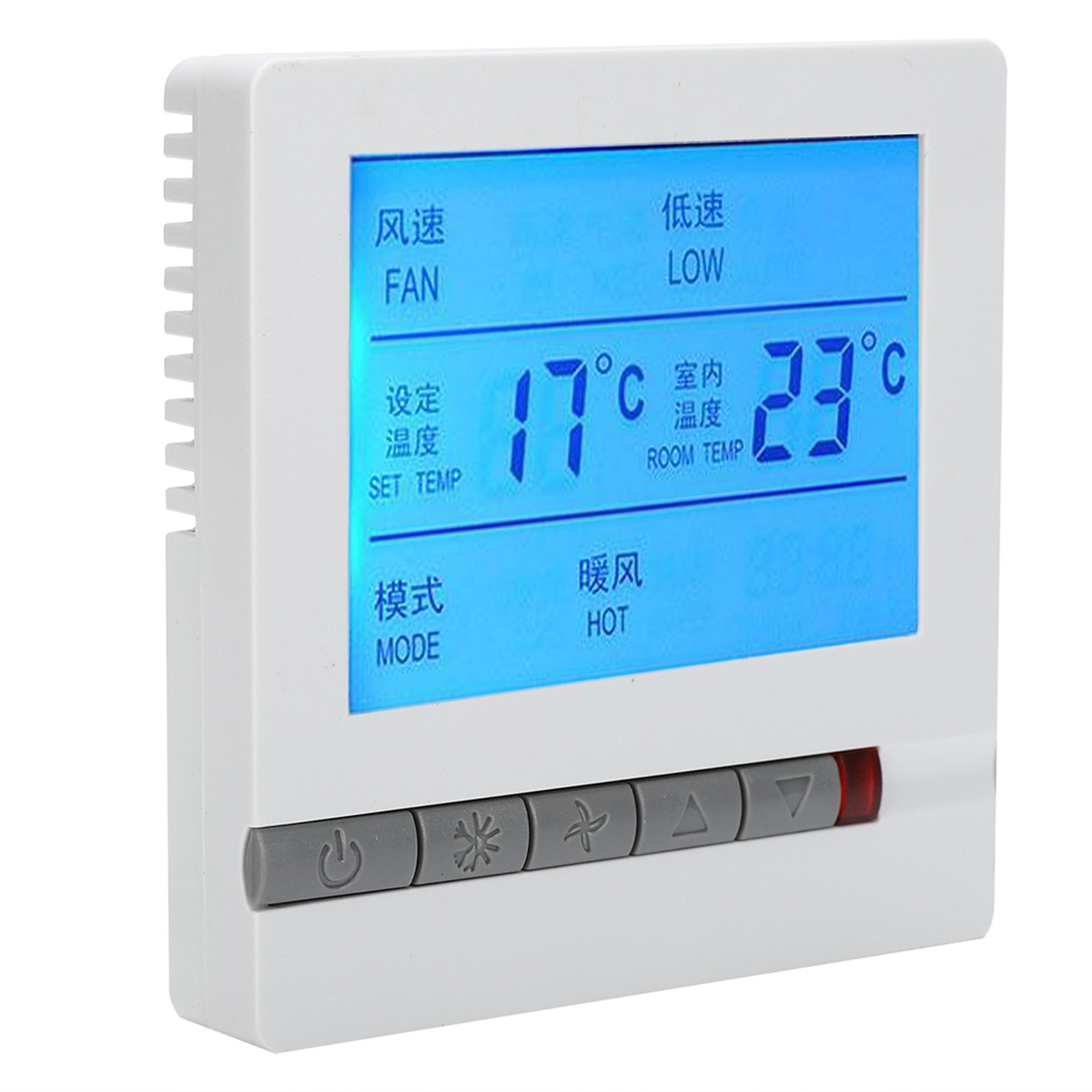 Digital Thermostat Intelligent Air Conditioner LCD Display Temperature
