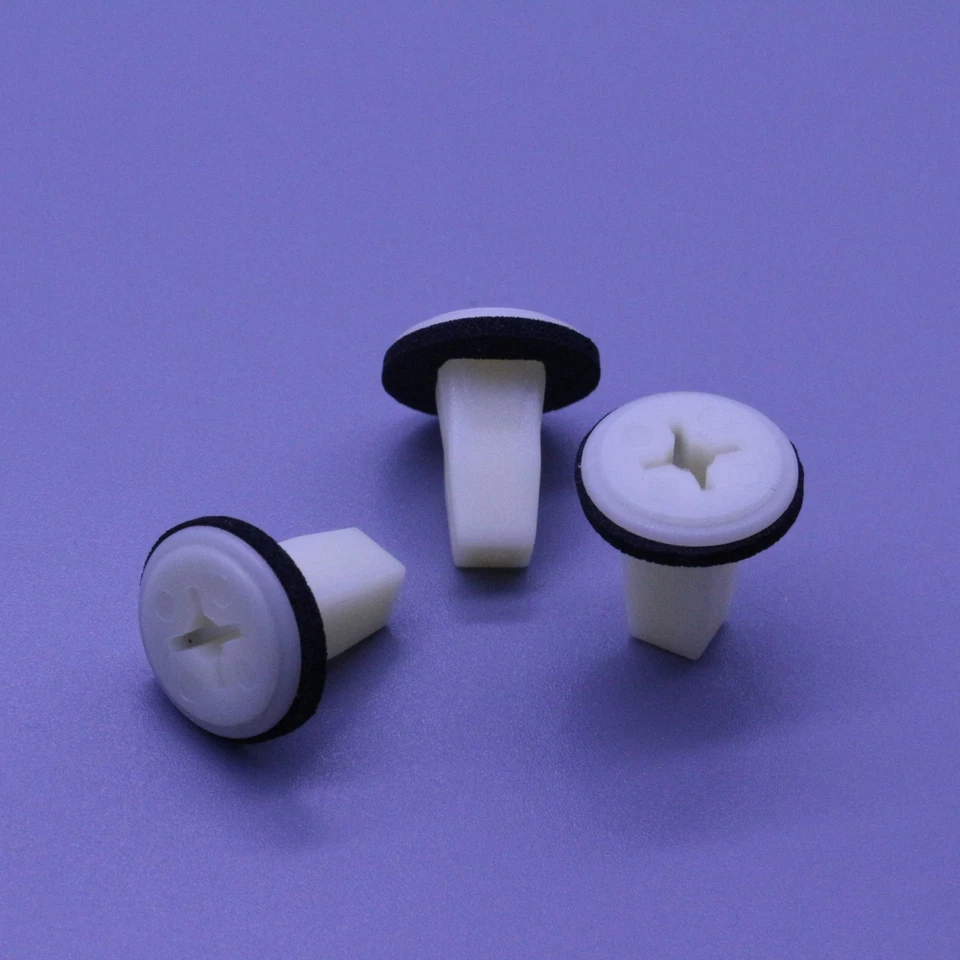 20 Pcs Bumper Nut Clip with Sealer For Hyundai Accent 1994–2017 Santa Fe 2000–12 - image 4 of 4