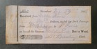 1853 STEAMBOAT TICKET on "GOLDEN ERA" MADISON TO ST. LOUIS — photo 1