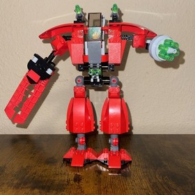 2006 LEGO Exo-Force #7701 Grand Titan Complete. Takishi Mini Fig & Instructions