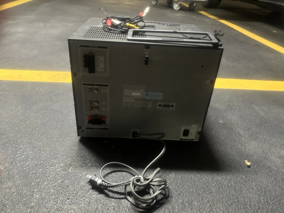 Vintage 1992 Sony LBT-D107R Compact Stereo AM/FM/Dual Cassette Tested Working - Image 3 of 4