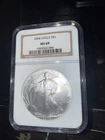 2004 American Silver Eagle  NGC MS69 1 oz Dollar