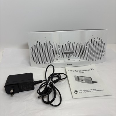 Bose SoundDock XT Speaker White & Gray 100 % Working iPhone X.6/7/8/10 Excellent
