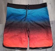 Burnside Swim Trunks Men Size 34 Beach Stretch Surf Board shorts