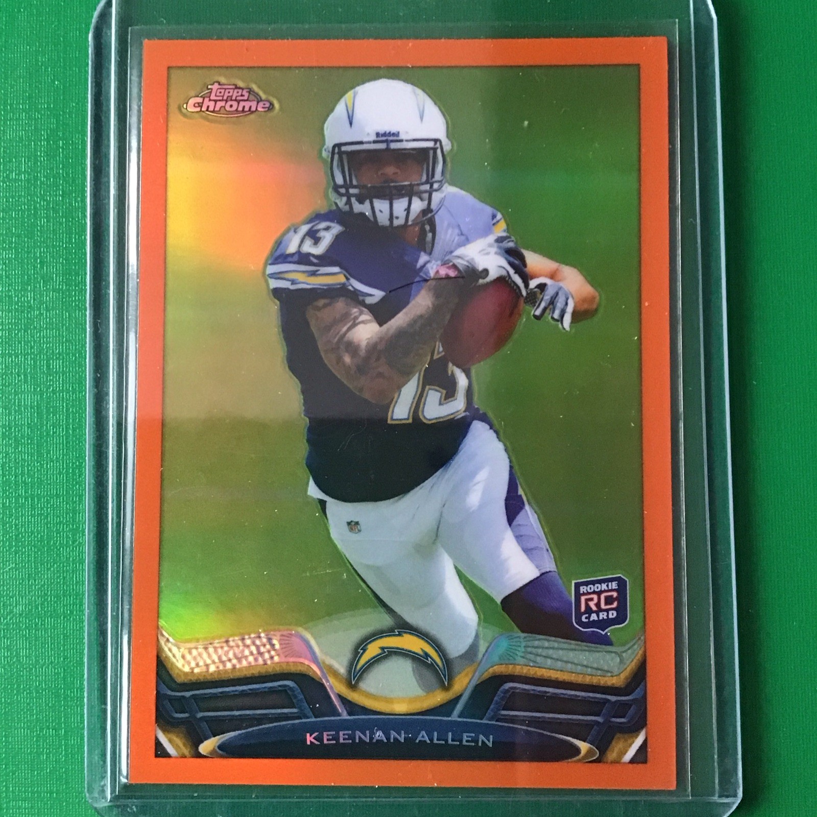 2013 Topps Chrome - Orange Refractor #14 Keenan Allen Rookie