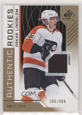 2018 SP Game Used Authentic Rookies Gold Jersey 286/499 Oskar Lindblom #151 12g7