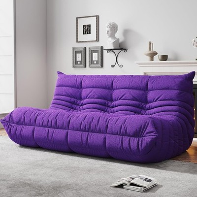 Sleeper Sofa Recamier Divan Bed Three-seat Sofa Caterpillar Lazy Sofa Floor Sofa