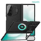 NILLKIN Magnetic Hinge Lens Stand Full body Case For Samsung Galaxy Z Fold 7 5G