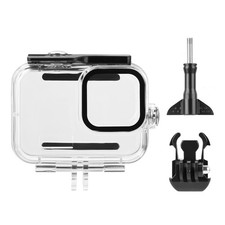 60M Underwater Cover Diving  Housing for   13 12 Black  Case Camera4937