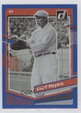 2023 Panini Donruss Holo Blue Chief Meyers #188 0h29