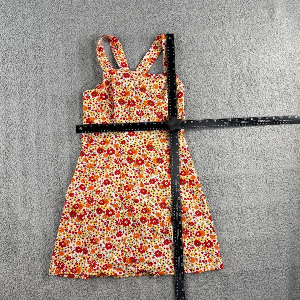 Vestido Solero Floral Vintage Esprit Niñas 11/12 Hecho en EE. UU. Años 90 Foto 2 de 4