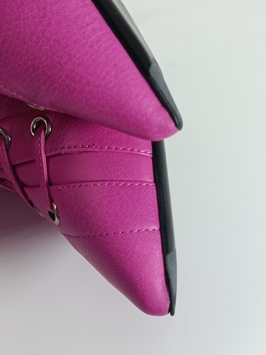 Giuseppe Zanotti Pink Leather Ankle Boots Pointed Toe Stiletto Heel 38,5 cm - Foto 20 di 24