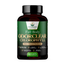 VITAMISAN OdorClear Chlorophyll Capsules Internal Deodorant 60 Caps