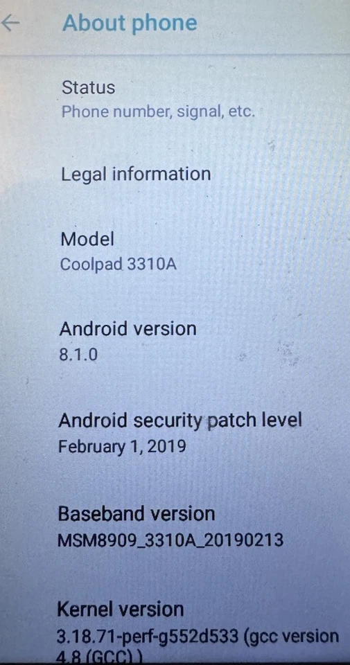 Coolpad Legacy GO 3310A (Boost) Cell Phone Very Good Fast Ship - Image 2 of 4