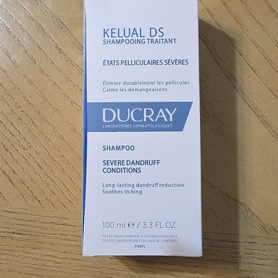 Ducray Kelual DS Anti-Dandruff Shampoo 100 ml Soothes Itching & Reduces Dandruff