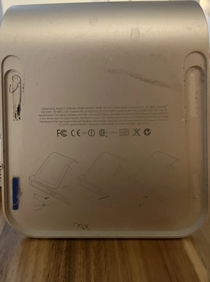 Vintage White Apple iMac A1208 17" 1GB 2006 Desktop Computer - Image 4 of 4