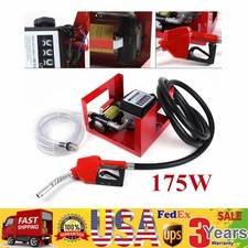 Portable Automatic Nozzle Transfer Pump 12V Electric Diesel Fuel Transfer Pump