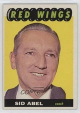 1965-66 Topps Sid Abel #41 HOF uk2