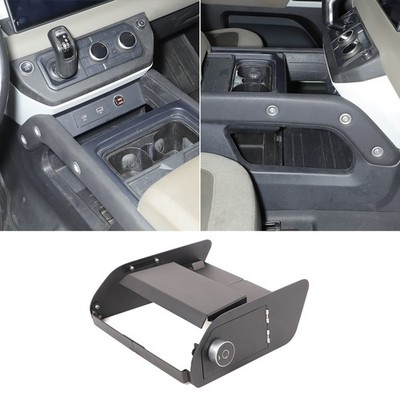 Lower Center Console Safe Box With Fingerprint Lock For LR Defender L663 2020 24