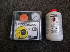 GENUINE HONDA JAZZ MK5 ONLY!! FLAT TYRE AIR PUMP SLIMLINE COMPRESSOR SEALANT 👍