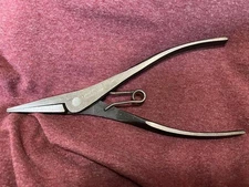 Proto Tools Professional 250 External Horseshoe Snap Lock Ring Plier 8"  USA