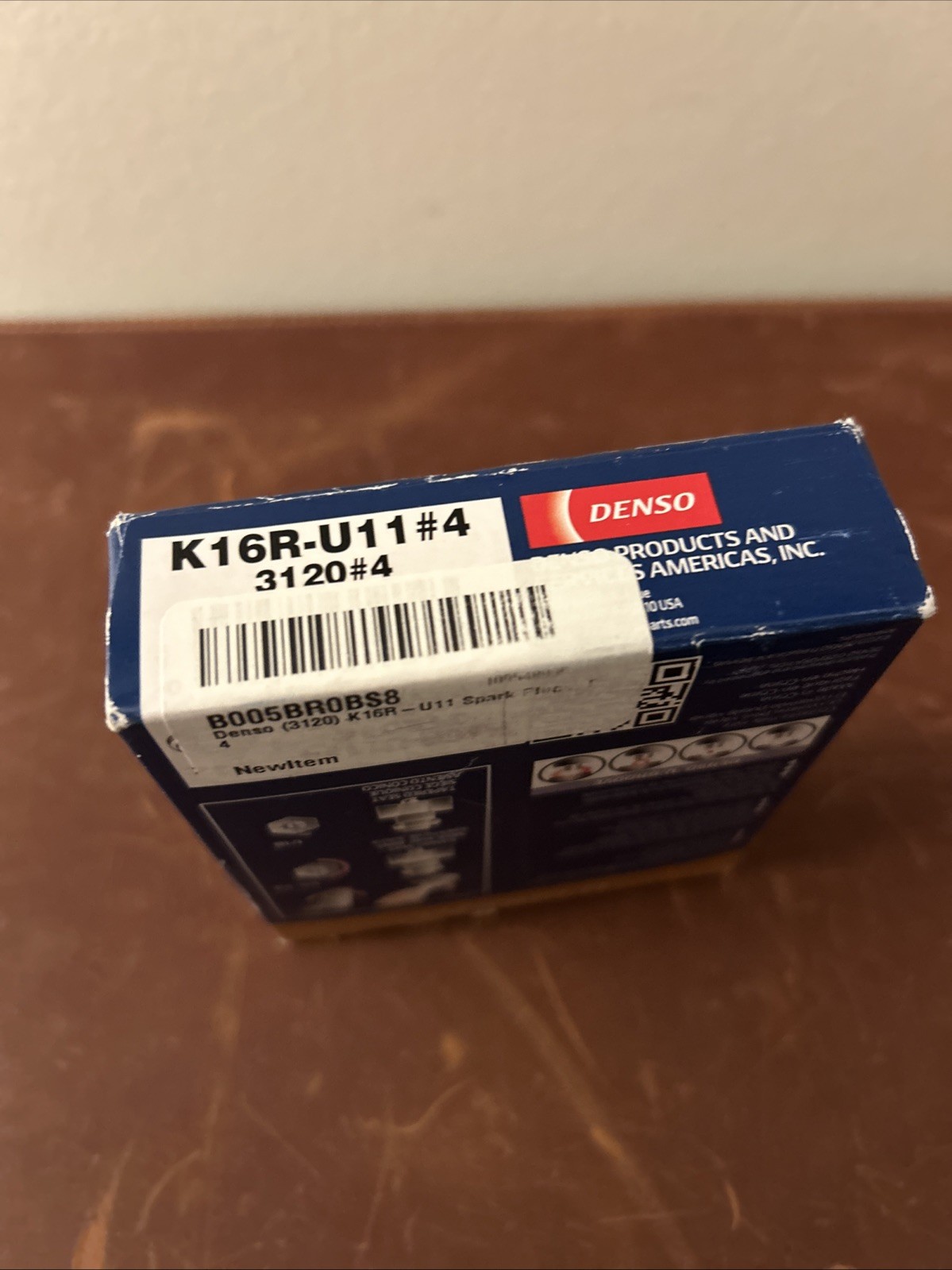 DENSO # 3120  U-GROOVE - Standard Spark Plugs K16R-U11  4 PCS NEW