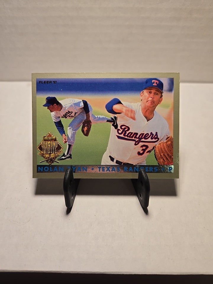 1993 Fleer Final Edition Diamond Tribute#6 Nolan Ryan   Texas Rangers HOF 060726