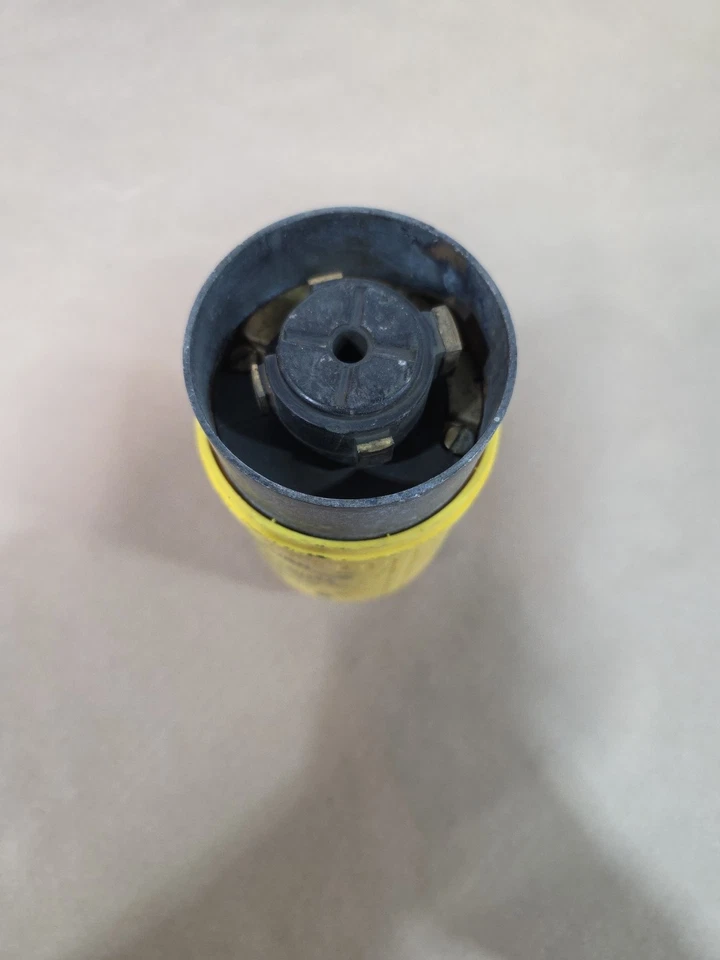 Hubbell HBL26419 60A 600V 3 Pole 4 Wire Power Plug - (works W/ Hbl26418) - Image 3 of 4