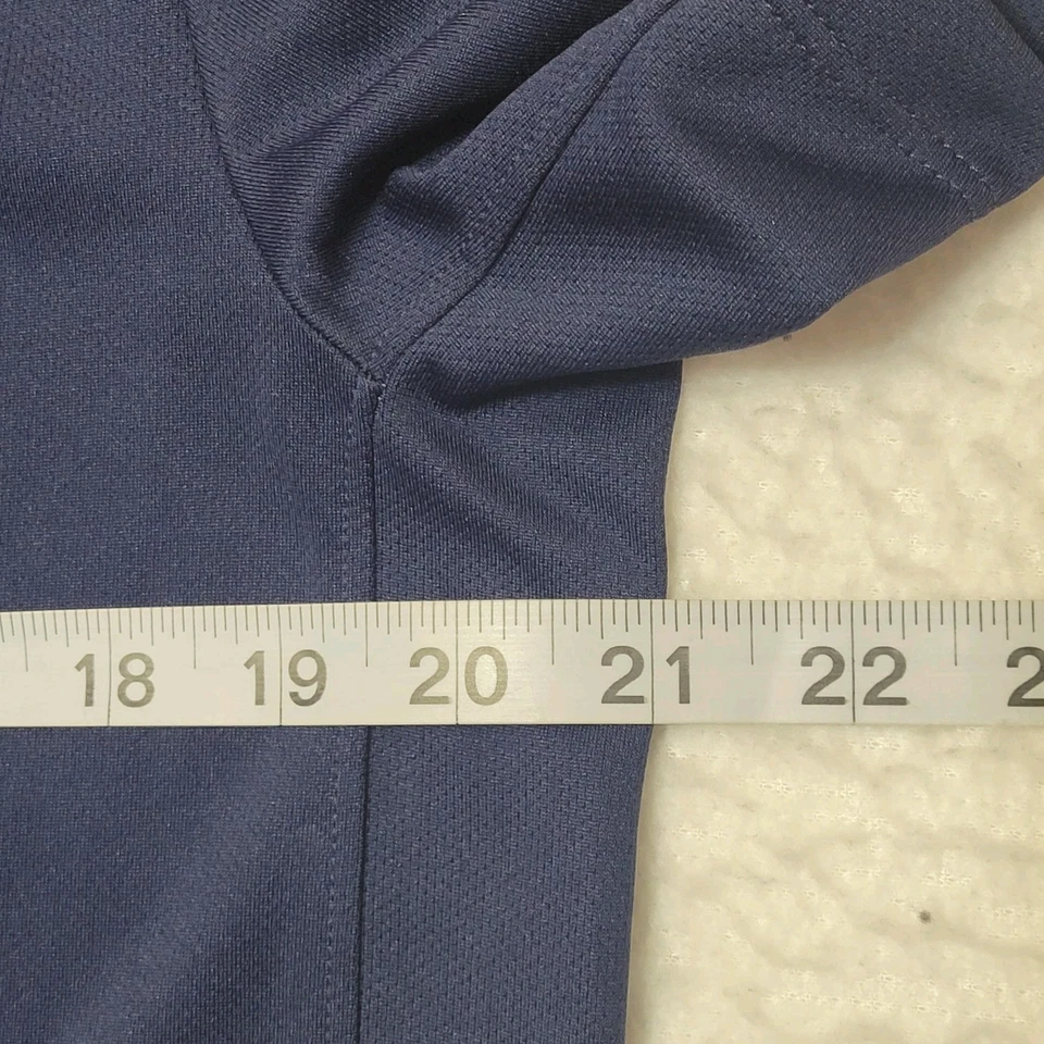 TEAM ISSUED Nike Dri-Fit North Carolina A&T Aggies navy shirt Men's MEDIUM M - Image 4 of 4