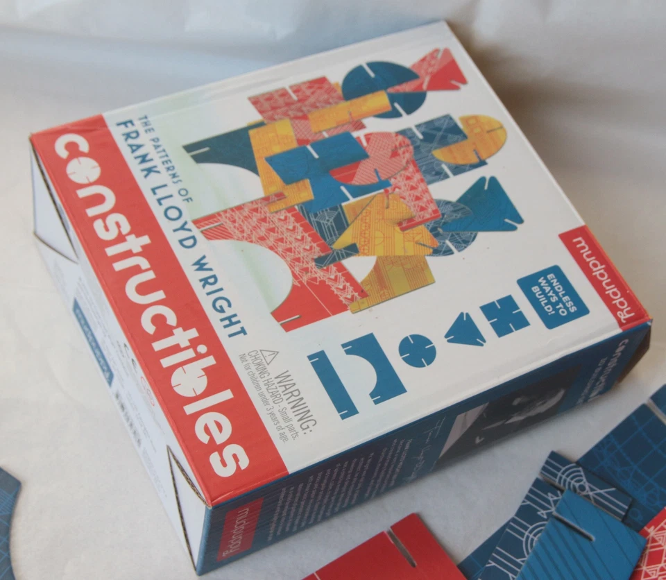 OOP Constructibles - The Patterns of Frank Lloyd Wright Mudpuppy 2016 - Image 2 of 4