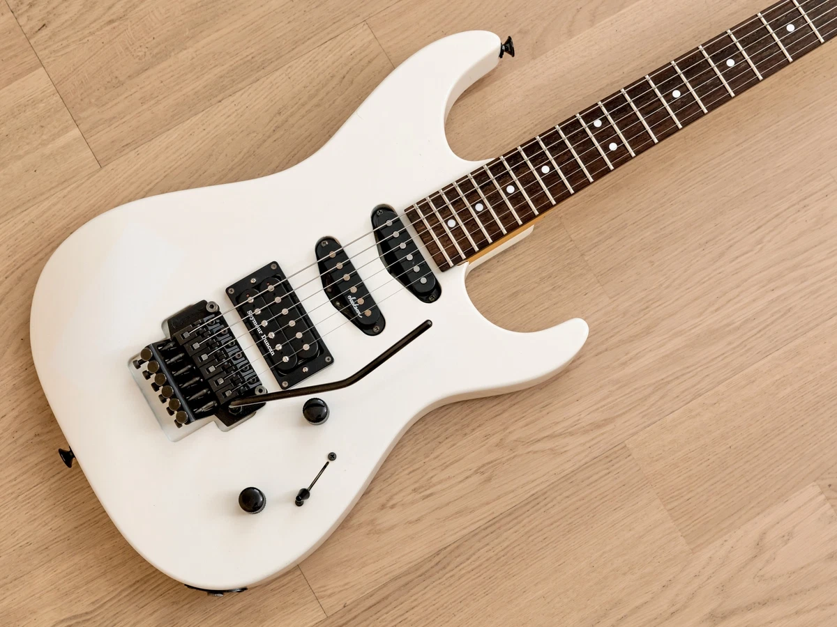1990 Charvel by Jackson DK-065-SSH Vintage Superstrat Snow White, Model 3, Japan