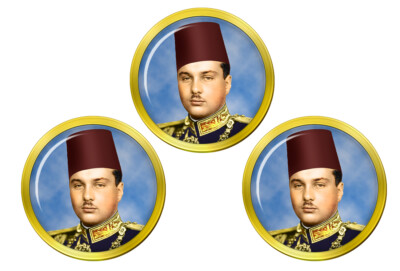 King Farouk I Golfball Markierer