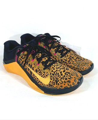 Nike Metcon 6 Training Sneaker Women Size 10.5 Leopard Print AT3160-096 New  | eBay