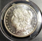 1883-CC Morgan Silver Dollar PCGS MS-63 DMPL