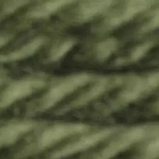 DMC Laine colbert Tapestry Wool 8.7 Yard Skein - Color 7377 - Green