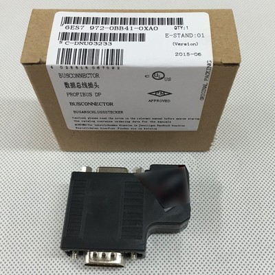1PC NEW Siemens PROFIBUS bus connector DP connector 6ES7 972-0BB41-0XA0