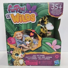 Hasbro FurReal Lil’ Wilds Lolly The Leopard Interactive Plush Electronic Pet Toy