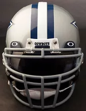 DALLAS COWBOYS Schutt ROPO-DW Football Helmet Facemask/Faceguard (GRAY)